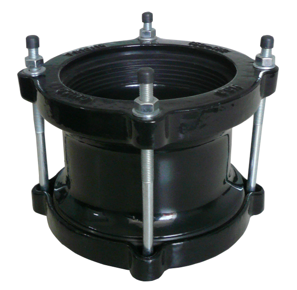Accouplements universels (pour tuyaux en AC, PVC, acier et fonte ductile)